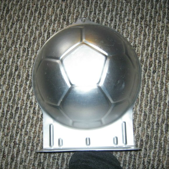 Wilton Silver Soccer Ball Cake Pan - Picture 1 of 2
